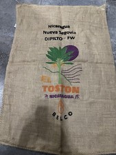 sac toile de jute café