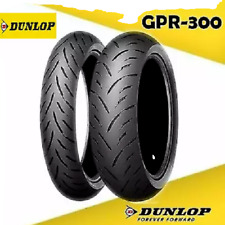 Paire De Pneus Dunlop Moto