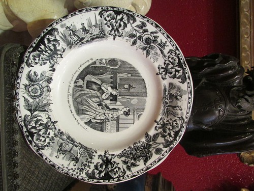 Ancienne assiette faience - assiette,