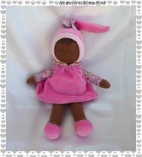 Doudou Poupée Noire Métisse