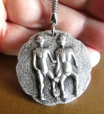 Ancien porte clé métal