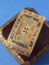 Superbe rare énorme Fermoir