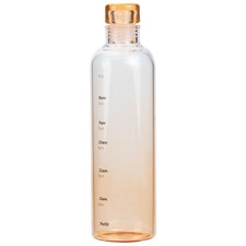  Bouteille Eau Sport Gourde Transparente D'eau Extérieure Bouteilles Sportive