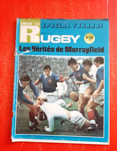 1972 miroir rugby 126 - miroir,