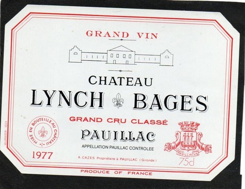 Pauillac gcc etiquette - gcc, chateau