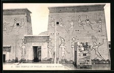 CPA Philae, The Temple