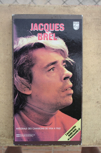 Jacques brel coffret cassettes - brel,