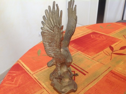 Bronze aigle figurine deco - figurine,