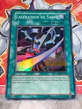 Carte YU GI OH LACERATION DE SABRE ANPR-FR058
