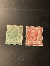 ITALIE ITALIE Roi VEIII 1906 - Tipo Leoni Sass. 81-82 (De)