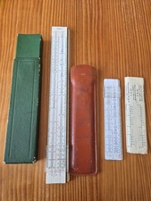 Vintage slide rule lot - vintage,