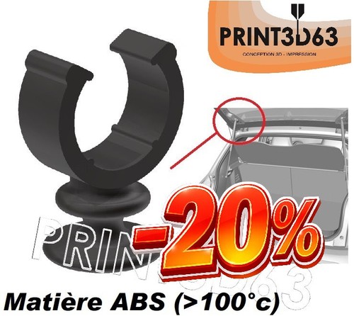 Clips fixation vérin - clips, de