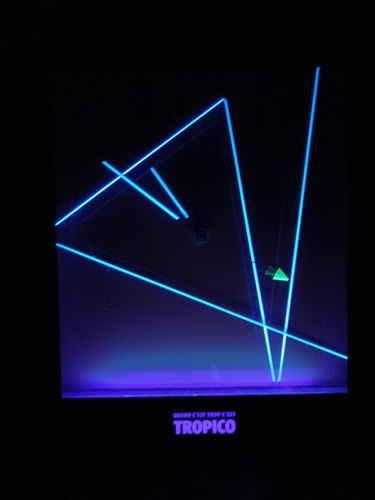 Ancienne horloge lumineuse - ancienne,