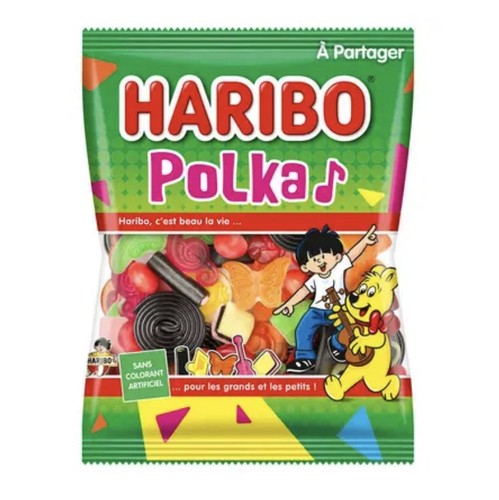 Haribo bonbons polka 300g - bonbons,