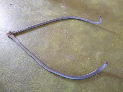 Antique primitive large steel - primitive,