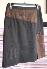 JUPE mi long  " GEVANA " T