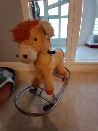 Cheval bascule vintage - a,