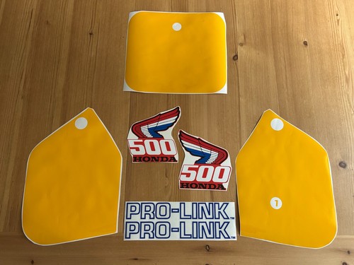Honda 500 1987 - 1987, stickers