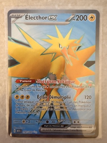 Carte pokémon électhor - pokémon,