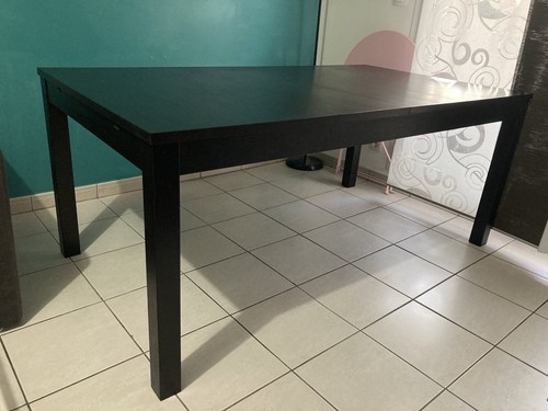 Table ikea bjursta noire à - 6,