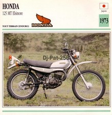 Fiche Moto : HONDA MT 125