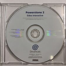 CD DISC promo power stone 2 powerstone sega dreamcast not for resale white label