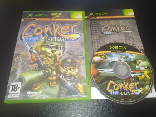 Jeu xbox conker - xbox, live&reloaded