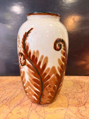 Vase limoges décor aux - vase,