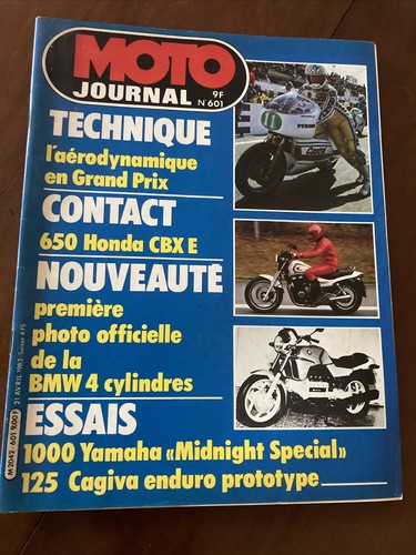 Magazine moto journal 1983 601 - 1983,