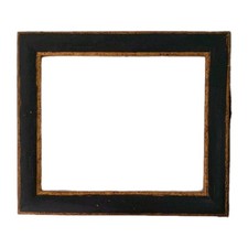 Cadre ancien bois - cadre, noir