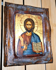  ANCIENNE ICONE  RELIGIEUSE