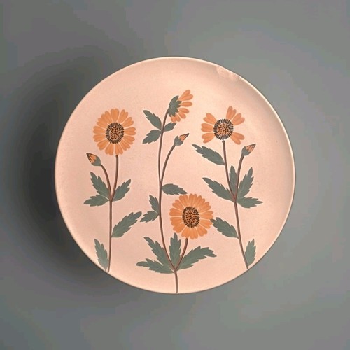 Grand plat signé marjatta - plat,