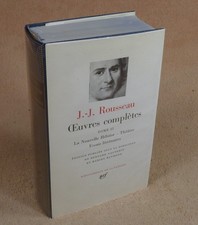 LA PLEIADE : J.J. ROUSSEAU -