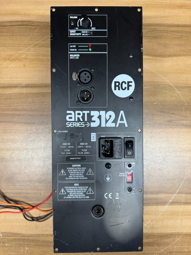 Rcf art 312a amplifier module - rcf,