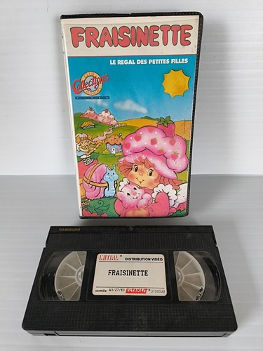 Cassette vhs fraisinette - cassette,