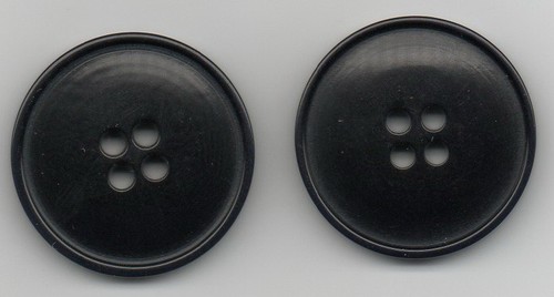 Lot boutons noir couture - boutons,
