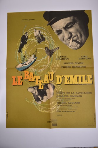 Affiche cinéma bateau - cinéma, le