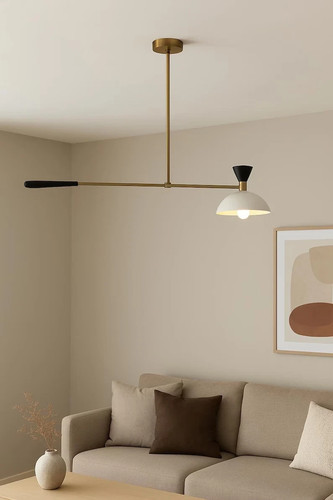 Stilnovo laiton lustre style - lustre,