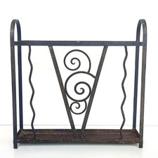 MAGNIFIQUE PORTE PARAPLUIES / CANNES EN FER FORGÉ ART DÉCO 