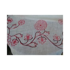 Ancienne Nappe Brodée À La