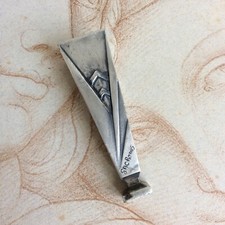 Ancien Cachet Sceau Bronze