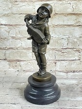 Enfants Statue Accordéon