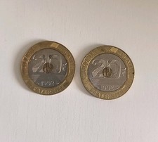 Lot pièces monnaie - pièces, 20