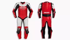 Homme Ducati tenue moto cuir