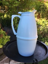 Tupperware Pichet Isotherme Verseuse Thermos Vintage 70 Bleu Pastel Cuisine RARE