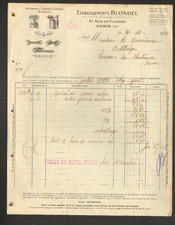 PARIS (XIX°) RECHAUDS LAMPES OUTILLAGE "PRIMUS & BAHCO / Ets. BLONDEL" en 1932