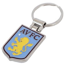 Aston Villa FC Emballé Crest Porte Clé, Birthday, Noël Cadeau Produit Officiel