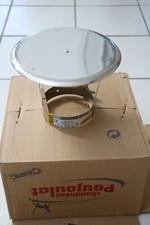 Chapeau pare pluie Poujoulat inox Ref : CPP110