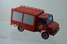 VÉHICULE POMPIERS SOLIDO SERIE HACHETTE MERCEDES UNIMOG