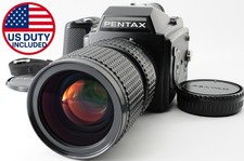 [N Mint ] Pentax 645 Appareil Photo A 80-160mm F4.5 Zoom Objectif W/120 Film De